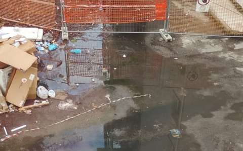 “In via Natale Palli siamo ostaggio della spazzatura e della puzza”