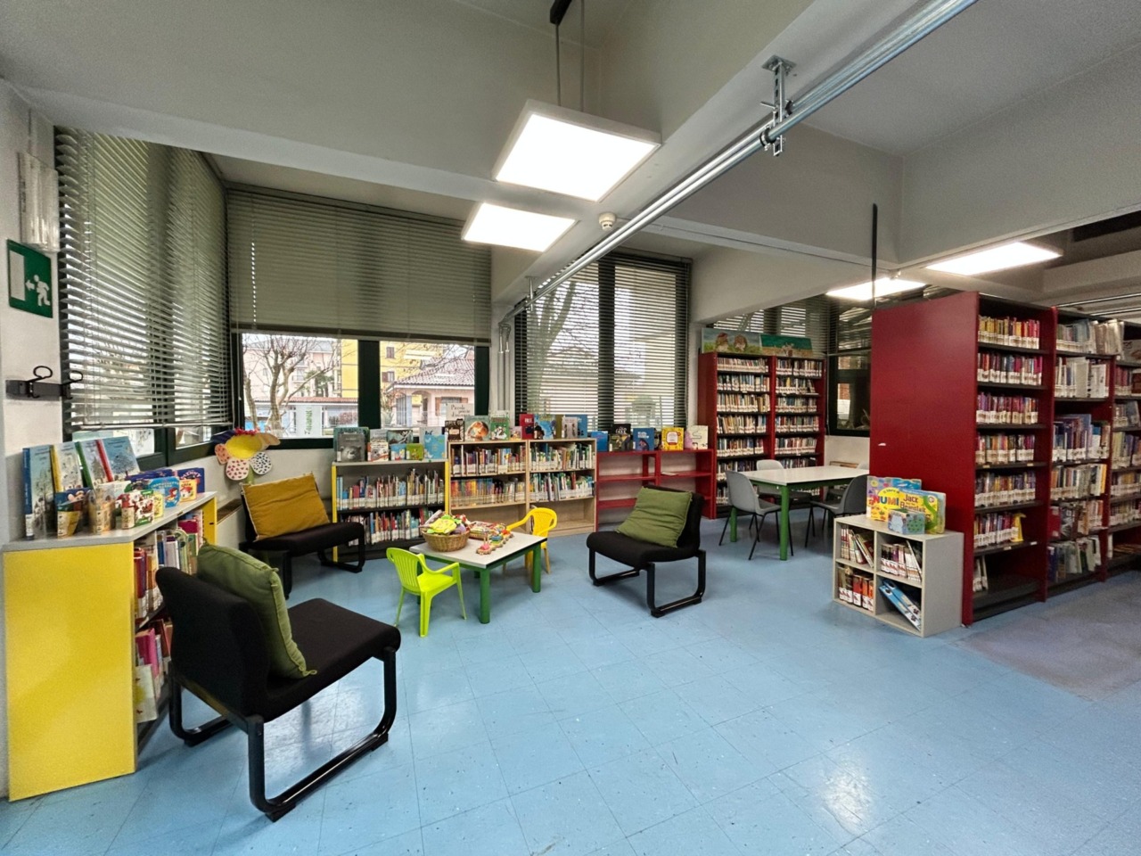 Nuova area ragazzi alla Biblioteca Civica di Santhià