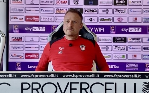 VIDEO – Santoni: “Pro Vercelli-Trento? Sarà una bella partita, io il biglietto per assisterla allo stadio lo comprerei…”