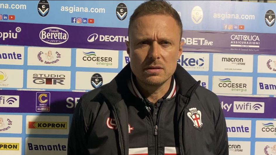 Giana Erminio-Pro Vercelli 1-0, Santoni amaro: “Basta complicarci la vita da soli!”