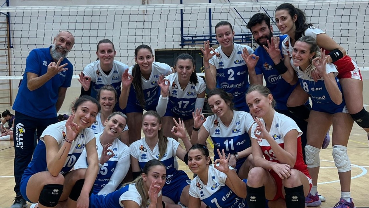 Esultano Cigliano e Vercelli nella pallavolo femminile; bene Santhià in Serie D maschile