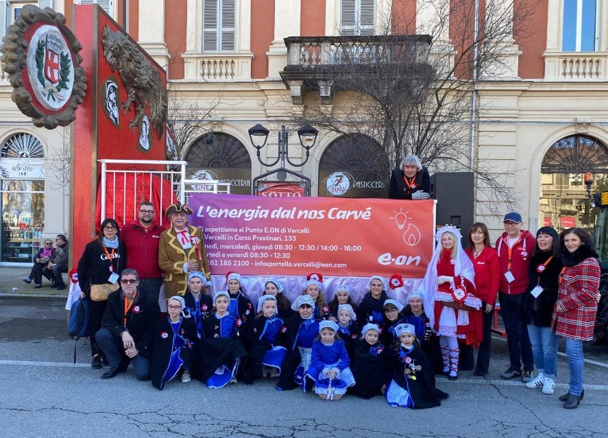 E.ON sostiene il Carnevale Benefico di Vercelli