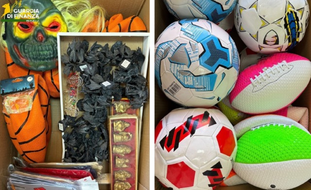 In 45 giorni la Finanza ha sequestrato 7.700 prodotti non sicuri