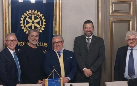 Applausi al Rotary Club Sant’Andrea per la presentazione del libro di Brugnetta “Lavorare con l’acqua”