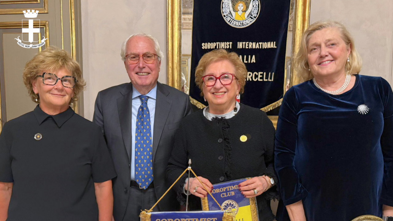 Il sindaco Scheda a tutto tondo alla conviviale Soroptimist tra università, cultura ed edilizia cittadina