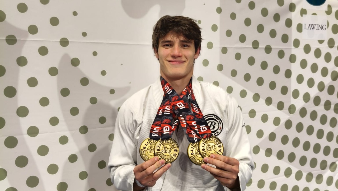 Pietro Ferrero super: l’atleta della Pro Vercelli vince la Brazilian Jiujitsu Winter Cup