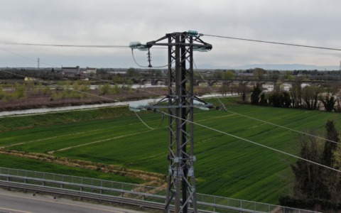 Debutto dei droni dell’Asm per il controllo delle linee elettriche