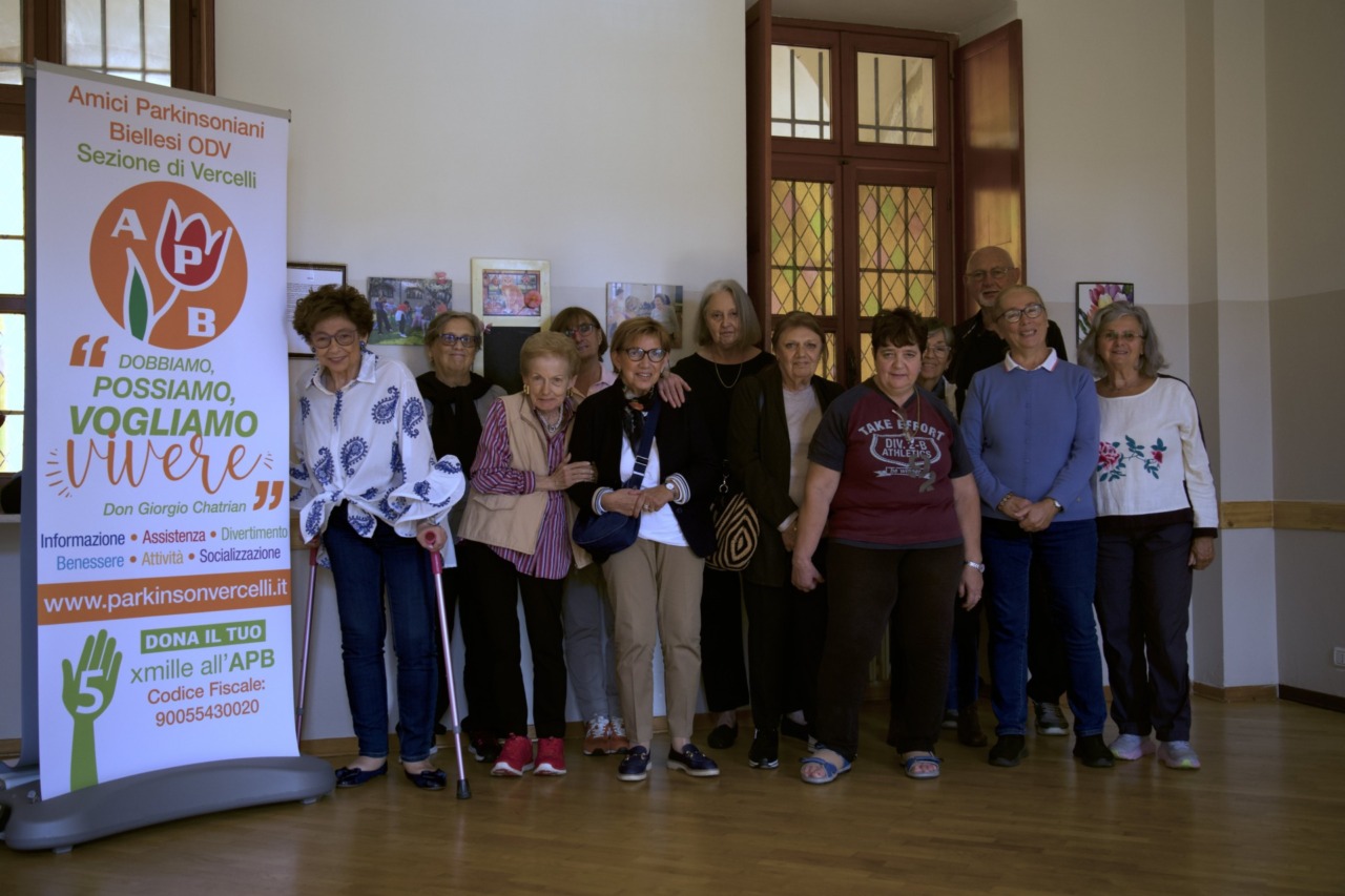 Amici Parkinsoniani: a Vercelli il via agli incontri con i familiari