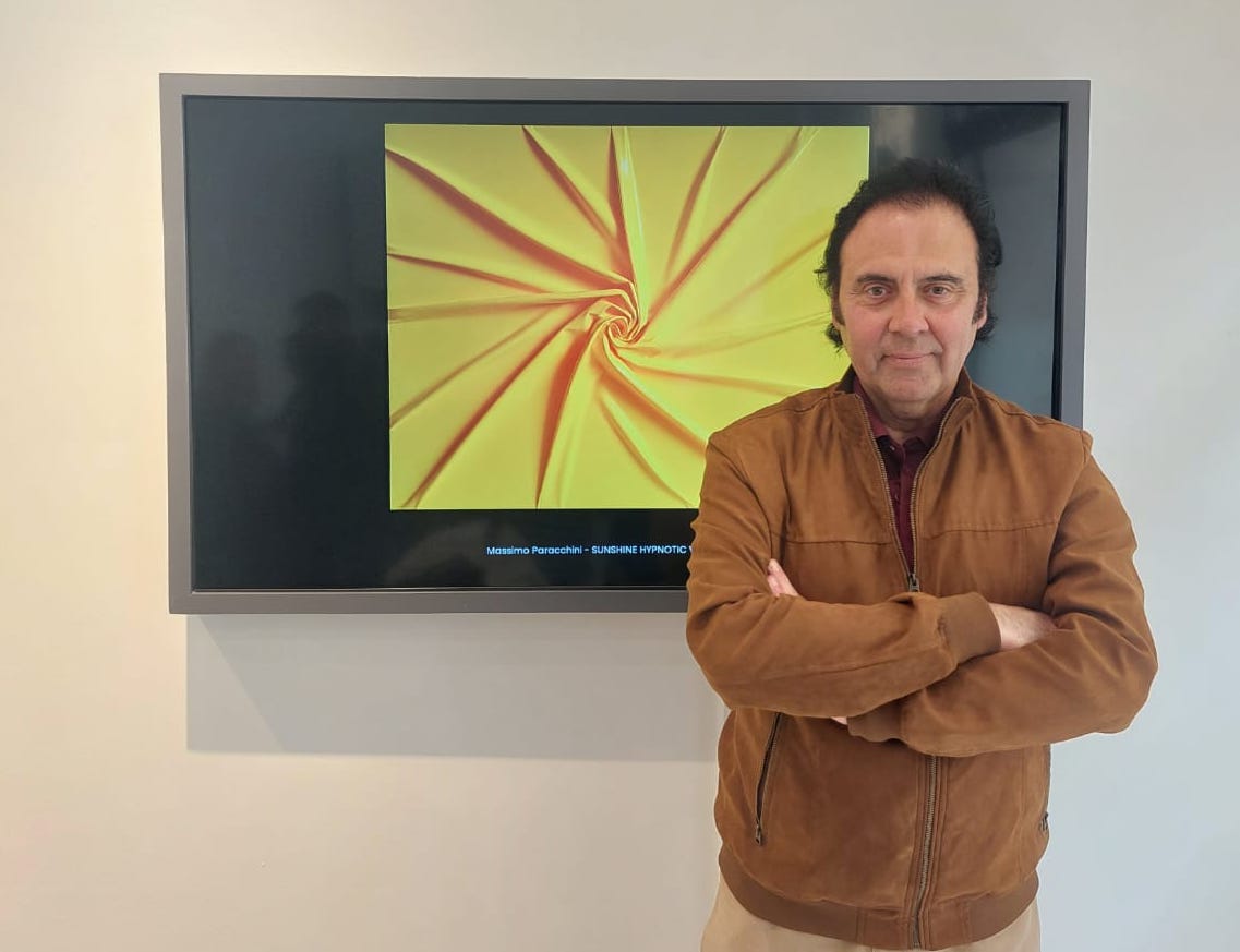 Massimo Paracchini tra gli artisti espositori ad Art Expo Milano