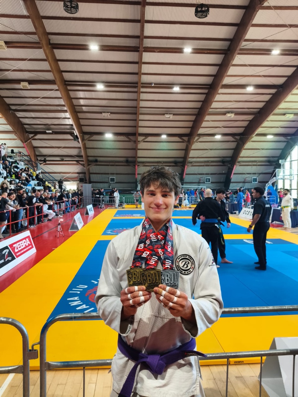 Pro Vercelli BJJ, Ferrero straripante alla Mediterraneo Cup: due ori e un argento a Potenza