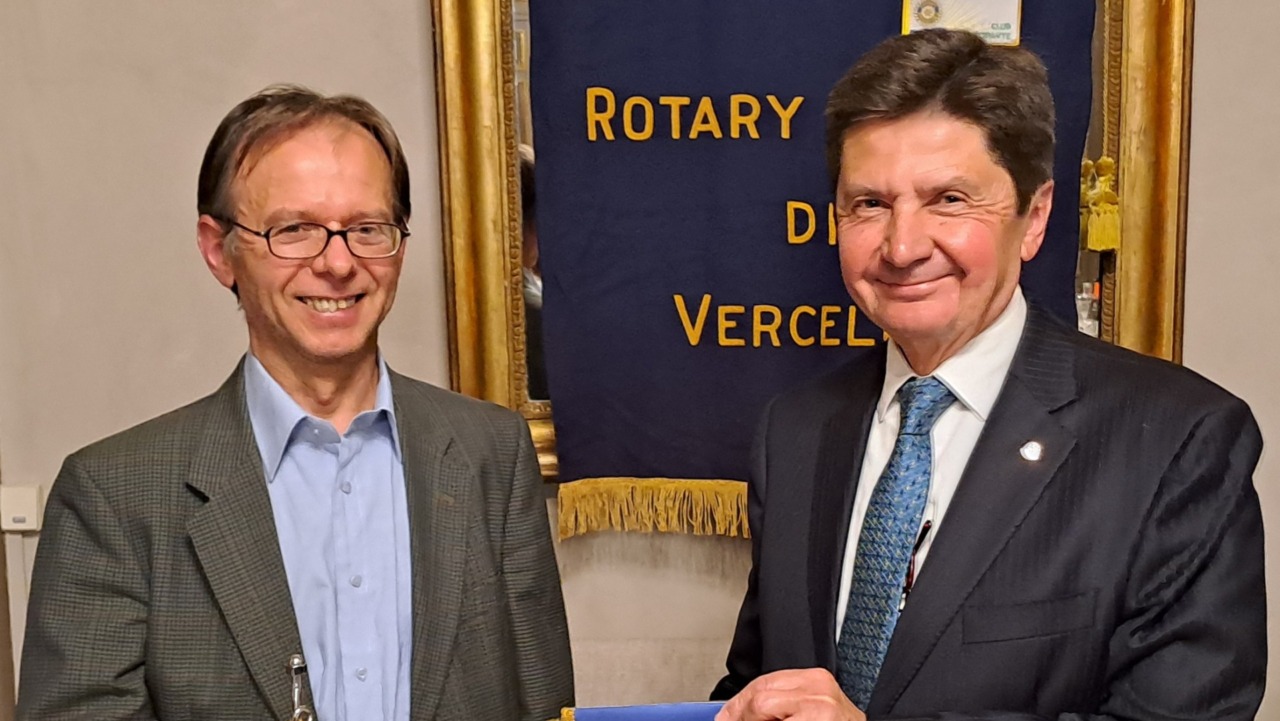 Interessante relazione sulla battaglia dei Campi Raudii dell’archeologo Fabio Pistan alla conviviale Rotary