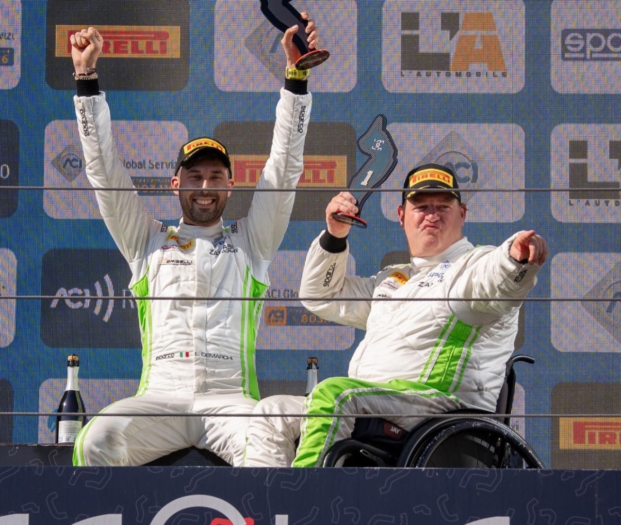 Luca De Marchi corre a Vallelunga