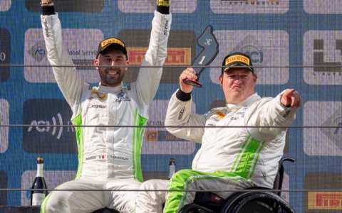 Luca De Marchi corre a Vallelunga