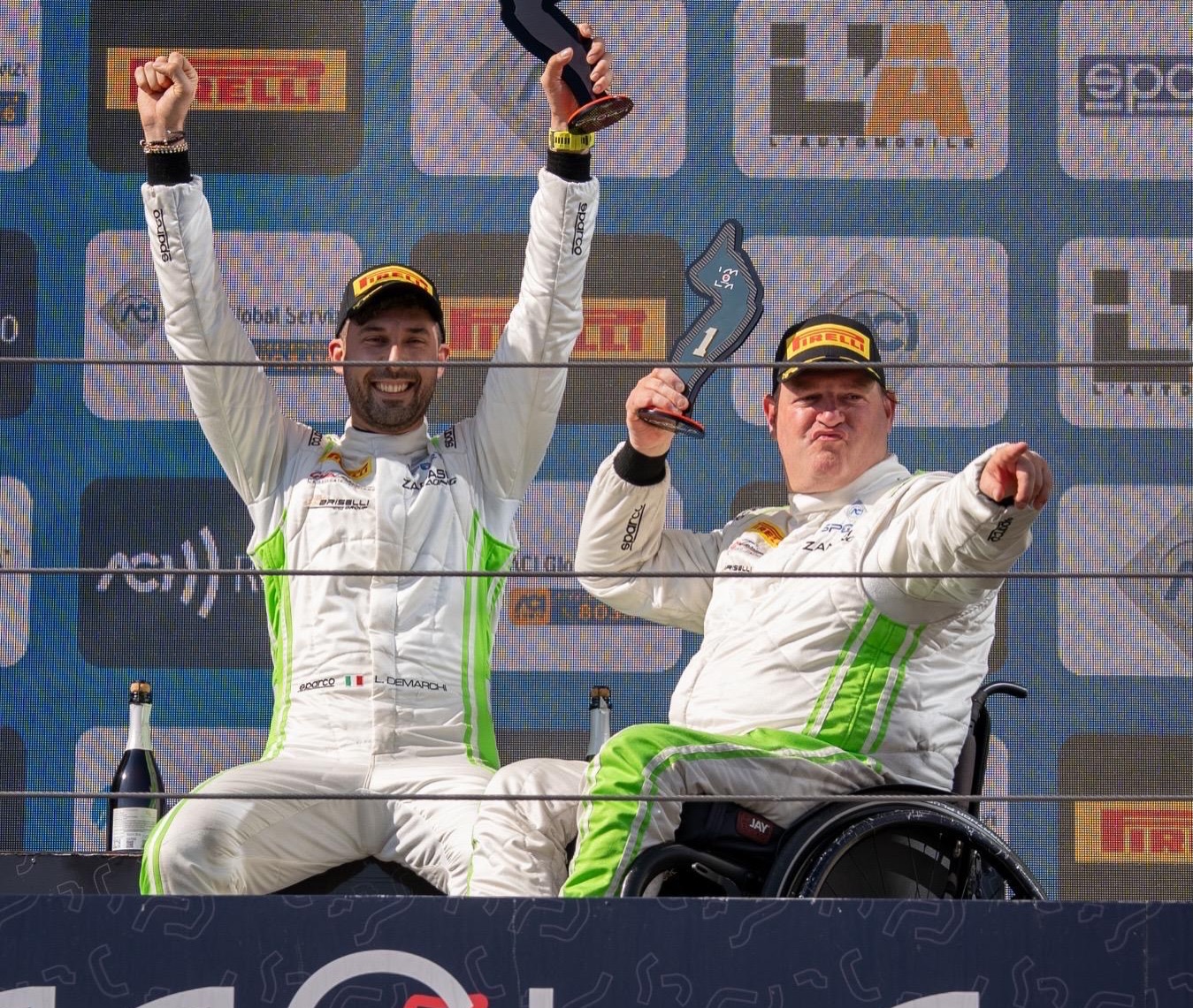 Luca De Marchi corre a Vallelunga - Prima Vercelli