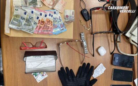 Derubano con destrezza un’anziana signora nel Biellese: coppia di malviventi fermata dai Carabinieri di Vercelli a Caresanablot