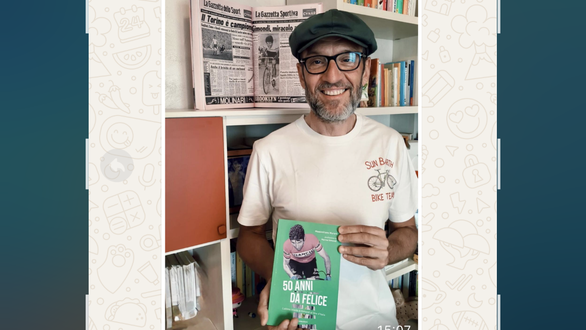 Presentato al Salone Internazionale di Torino “50 anni da Felice”, il libro di Massimiliano Muraro su Gimondi