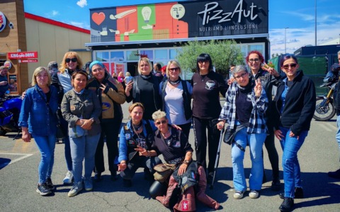 Moto Club Confraternita: il pranzo solidale da PizzAut si è tradotto in un contributo concreto di 1560 euro