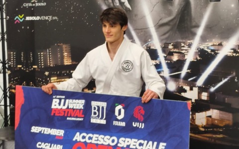 Jiu Jitsu, fantastico Pietro Ferrero: oro e argento ai Nazionali di Jesolo
