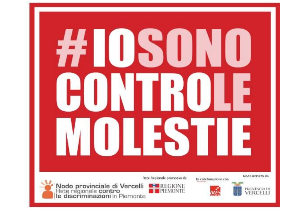Una targa da installare nei posti di lavoro vercellesi per dire stop alle molestie