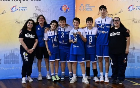 Volley Vercelli (settore giovanile): i “Gürilli” alla prima finale regionale da protagonisti