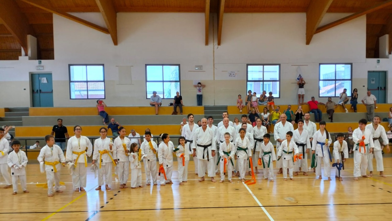 Yanagi: tutti i cambi di cintura dei karateka vercellesi