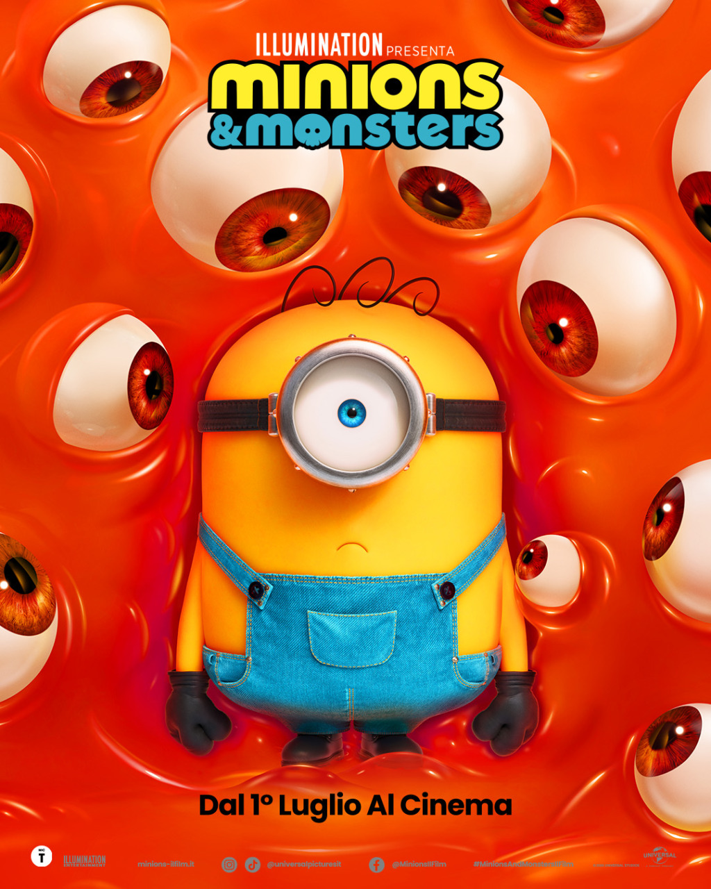 I Minions invadono Torino: tra magia, cinema e videomapping sulla Mole