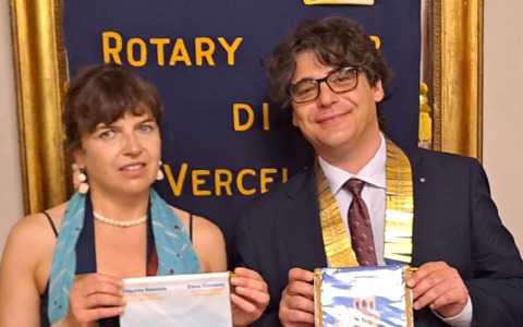 Il nuovo Governatore del Rotary Distretto 2031 Elena Gianasso ospite a Vercelli