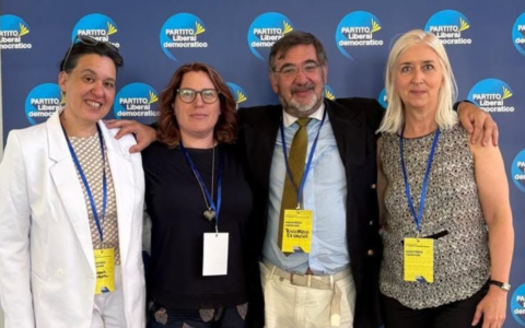 Sostegno al Pride: i LiberalDemocratici vercellesi con Scheda e la sua Giunta