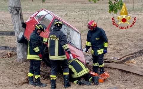Incidente in auto: donna di 80 anni elitrasportata a CTO di Torino