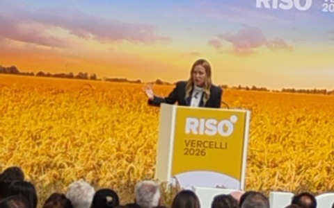 VIDEO – Risò 2026, il discorso di Giorgia Meloni: “Riso nostrano da difendere nel mercato internazionale. Vercelli città meravigliosa”