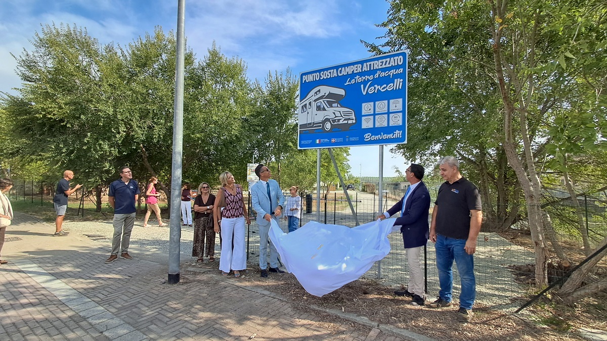 Inaugurata l’Area Camper provinciale alla Rantiva