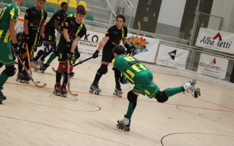Hockey: prima vittoria dell’Amatori grazie a una bella doppietta di Ortiz