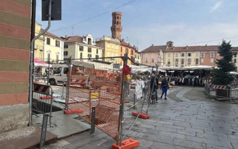 Partono, in città, i cantieri in piazza Roma e piazza Cavour