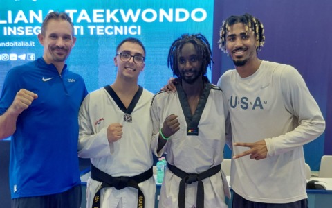 Pro Vercelli Taekwondo Evolution: Fotia e Sarr promossi a pieni voti al corso di aspiranti allenatori a Formia