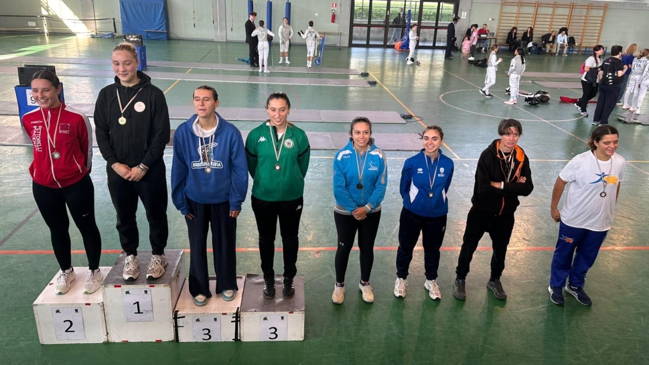 Pro Vercelli Scherma: Riccardo Rossi e Greta Giacomone in evidenza a Gallarate
