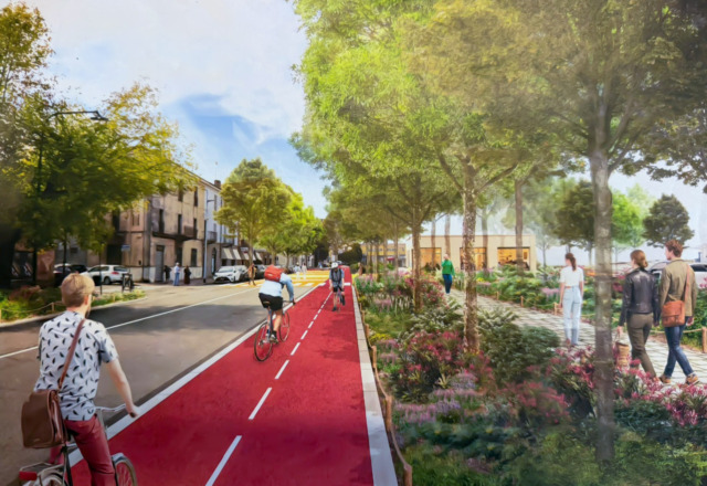 Il rendering (fatto con AI) di Notizia Oggi Vercelli ha fatto cadere il velo sul progetto di corso Gastaldi