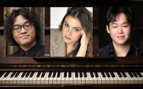 Ecco i tre pianisti che saranno protagonisti della finale del Concorso Viotti