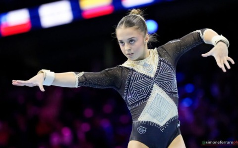 Giulia Perotti, a 17 anni, è già tra le prime dieci ginnaste al mondo