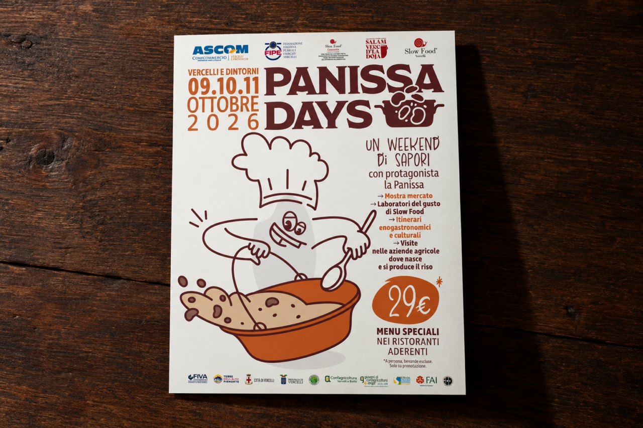 Fine settimana all’insegna della gola: a Vercelli e dintorni c’è “Panissa Days”